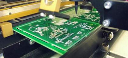 Unremarkable circuit board, hiding a chip 